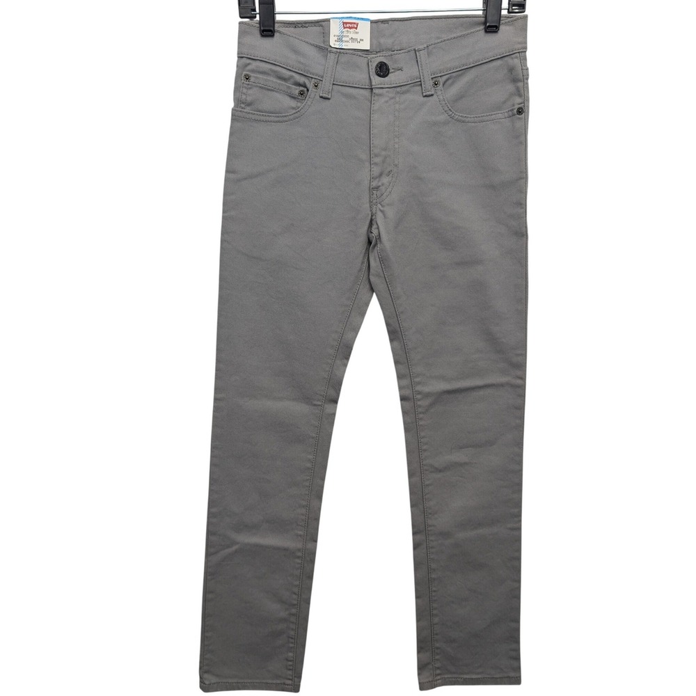 NWT Levi's 510 Super Skinny Jeans Women 14 Reg‎ 27x27 Grey 42839-0015 Stretch